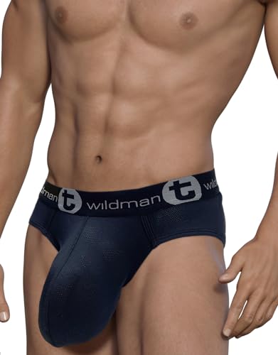Wildmant Mesh Monster Cock Brief Black3