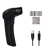 2D Wired Barcode Scanner,Symcode QR PDF417 Bar Code Reader Scanner Long Transfer Distance Computer C