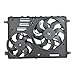 SHOWSEN LR024292 Engine Radiator Cooling Fan Assembly Compatible with Land Rover Models - 2012-2017 Range Rover Evoque, 2015-2017 Discovery Sport, 2013-2015 LR2，L4 2.0L Replacement LR011905