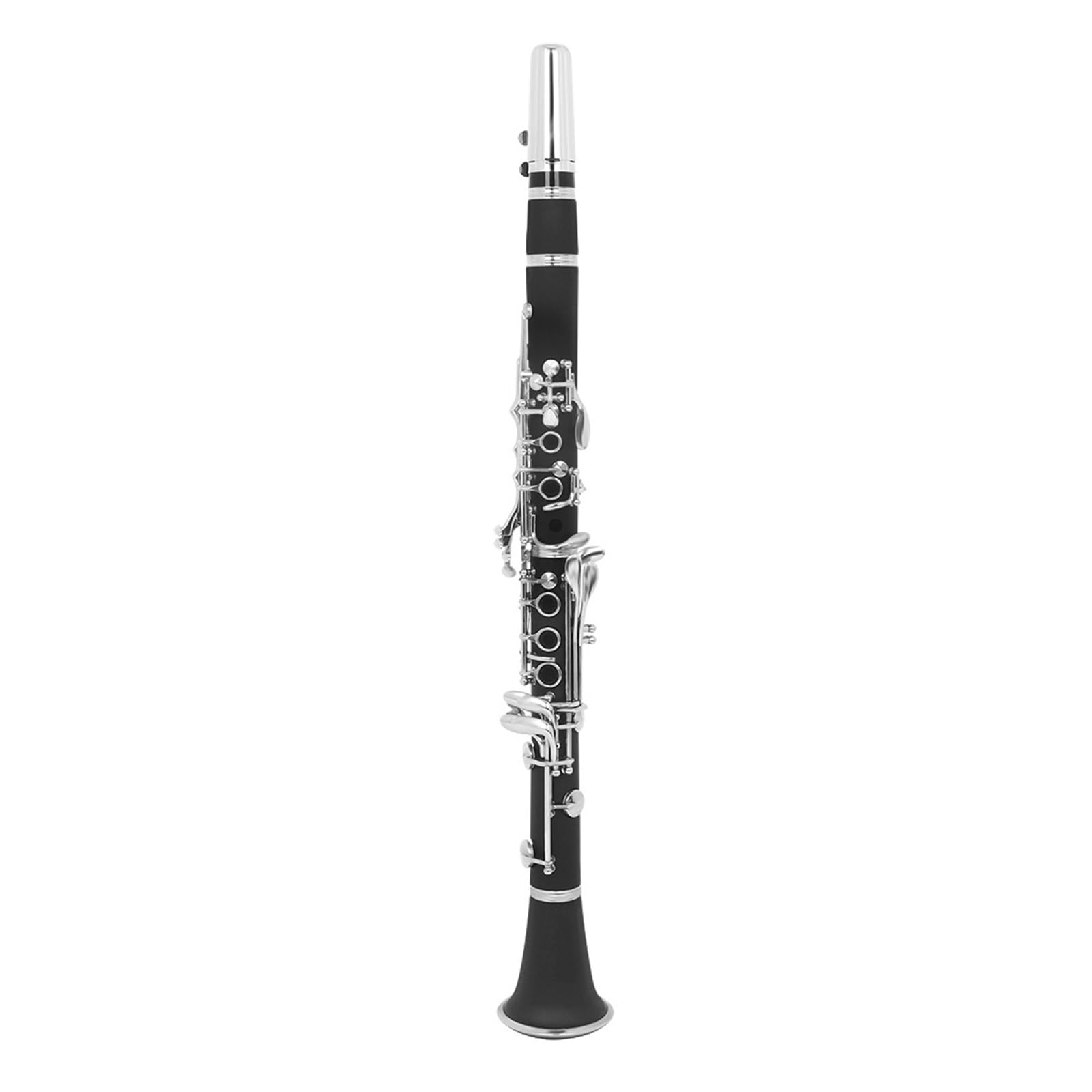 Klarnet W Tonie C Początkujący Rodzaj Wykonania Korpus Bakelitowy 17 Klawiszy Niklowane Instrumenty Muzyczne(Type 1)