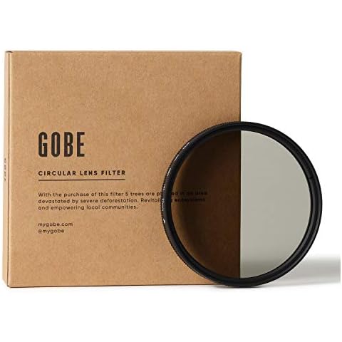 Gobe 77mm Circular Polarizing (CPL) Lens Filter (1Peak) Cover