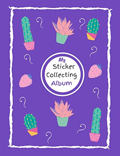 My Sticker Collecting Album: Blank Sticker Books for Kindergarten - 100 Blank Pages to Stick Your Favourite Stickers image 3
