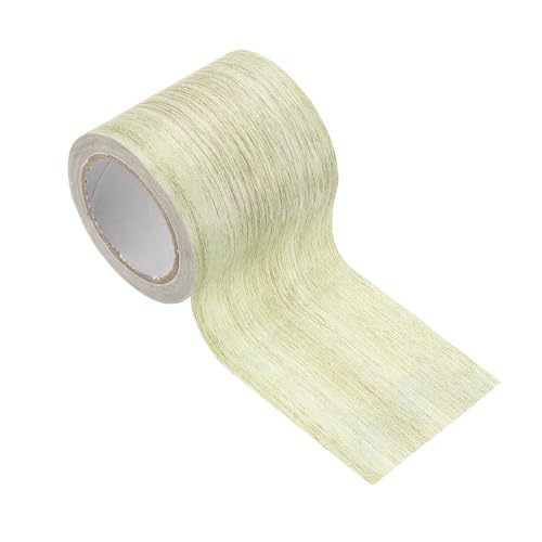 Image of PATIKIL Wood Grain Tape 2.2 inch x 15 Ft, Self-Adhesive Wood Texture Repair Tape Realistic Wooden Effect Patch for Furniture Cabinets Floor Walls, Grey Oak