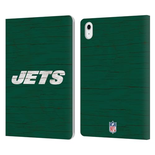 Funda de cuero de los New York Jets para iPad Air 2022 ideal para ver tus partidos cómodamente