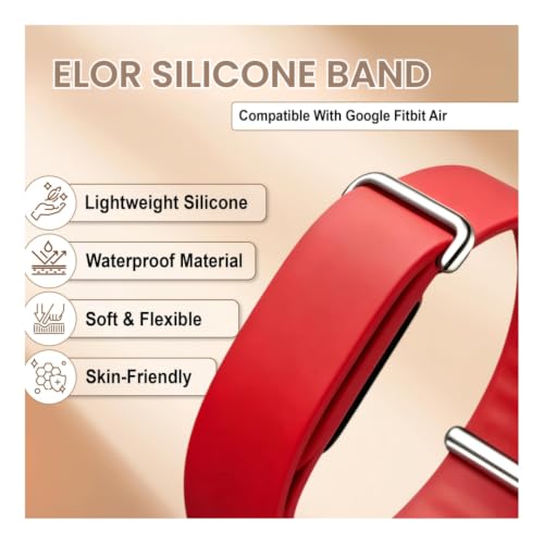 Image of ELOR Replacement Strap /Band compatible with Google Fitbit Air