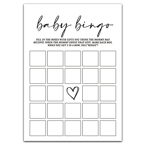 ZIIUFRN Baby Shower Games image