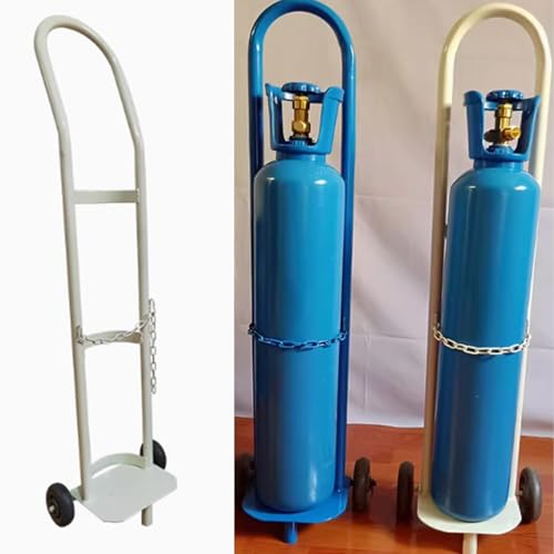Steel Gas Cylinder Cart with Welding Handle