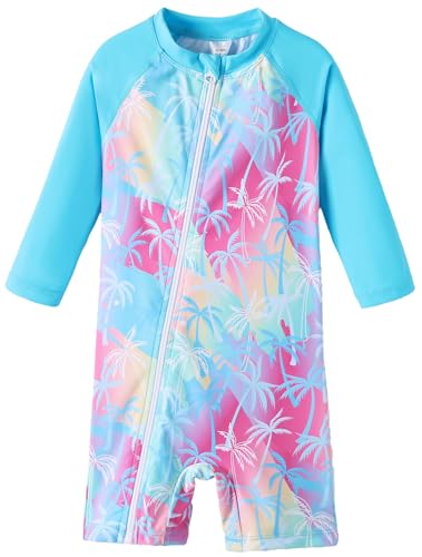 Image of UMELOK Baby Boy Swimsuit UPF 50+ Sun Protection Rash Guard Swimwear