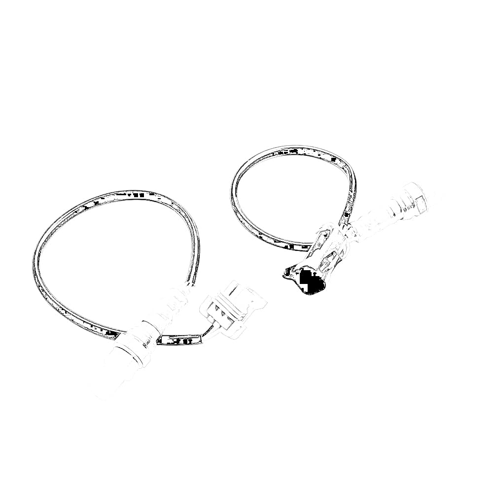 AULINK234-4242 234-4530 O2 Oxygen Sensor Upstream Downstream 2PCS (for L4 2.4L Only) for Chevrolet/Chevy Malibu Equinox Captiva Sport,for GMC Terrain,for Pontiac Solstice G6,for Saturn Aura Vue Sky