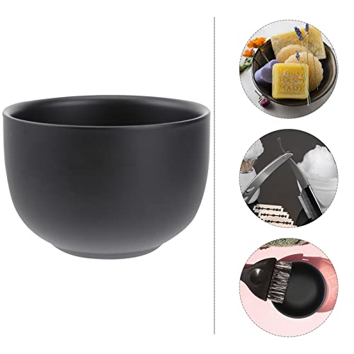 Solustre ciotola da barba in acciaio inox da uomo