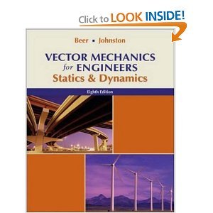 Vector Mechanics for Engineers 8th (Eighth) Edition byCornwell ...