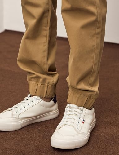 Image of Amazon Brand - Symbol Boy's Cotton Strechable Jogger | Elasticated Waistband and Cuff | Age 2-14 Years
