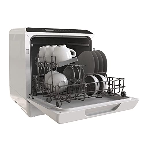 Portable dishwasher, water saving camping dishwasher with 5L water tank
