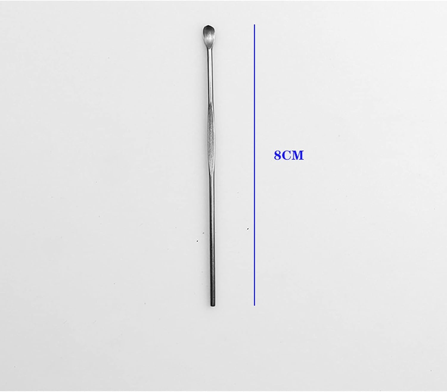 Earwax Removal 1Pc Steel Ear Pick Wax Curette Remover Cleaner Care Tool Earpick Silver Spoon