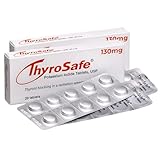 ThyroSafe Potassium Iodide 130mg Tablets (KI Pills) - Iodine for Radiation Emergency Protection | Nuclear Fallout Survival Gear and Emergency Supplies for Prepper Kits | 40 Count