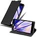 Cadorabo Funda Libro para Sony Xperia Z2 en Negro Antracita - Cubierta Proteccíon con Cierre Magnético, Tarjetero y Función de Suporte - Etui Case Cover Carcasa