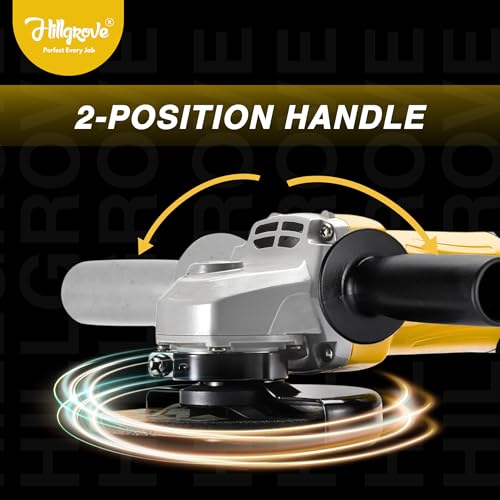 Image of Angle Grinder Machine (Yellow)