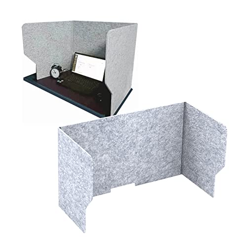 Panneau d'intimité acoustique de bureau séparateur de table modulable et pliable - 2