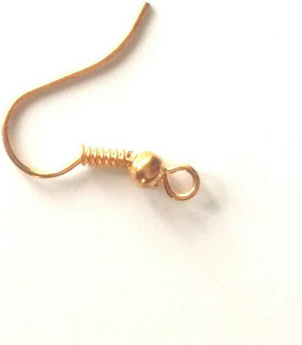 udhayam Gold Finish Earring Hooks