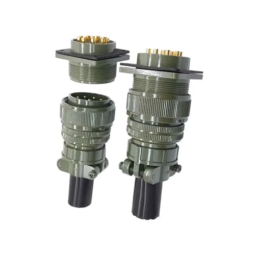Conector circular MS3102 MIL-C 5015 socket de alta resistencia para un flujo de señal continuo 6