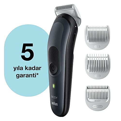 Tondeuse corps BRAUN BG3340 Autonomie 80 min Peigne sensible amovible - vue 6