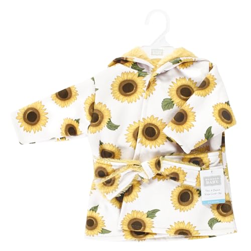 Image of Hudson Baby Unisex BabyMink with Faux Fur Lining Pool and Beach Robe Cover-ups