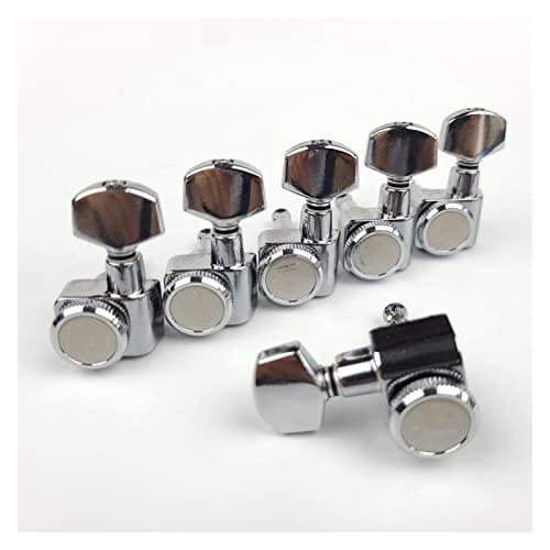WNWN 1 Jeu De 6 Têtes De Machine De Guitare Électrique À Verrouillage À Vis en Ligne Accordeurs Verrouillables Chevilles… - Les Beatles, Paul McCartney, John Lennon, RIngo Starr, George Harrison WNWN 1 Jeu De 6 Têtes De Machine De Guitare Électrique À Verrouillage À Vis en Ligne Accordeurs Verrouillables Chevilles…