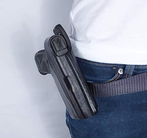 Tactical Scorpion Gear Multi Position Leather Holster: Fits Ruger Lc9 380 Crimson Or Lasermax Laser - With Or Without Laser #TOP3