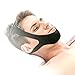 SleepWell Pro Large Adjustable Stop Snoring Chin Strap (Black)