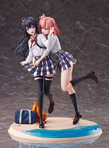 Amazon | 23cm 制服由比ヶ浜ゆい雪下ゆき乃アニメフィギュア-やはり俺 