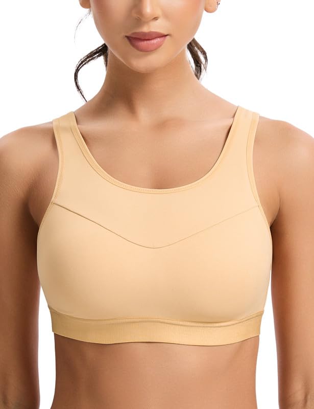 Soutien-gorge sport absorption chocs et grand maintien contre les rebonds