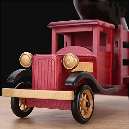 Soporte para botellas de vino de madera maciza vintage miniatura 4
