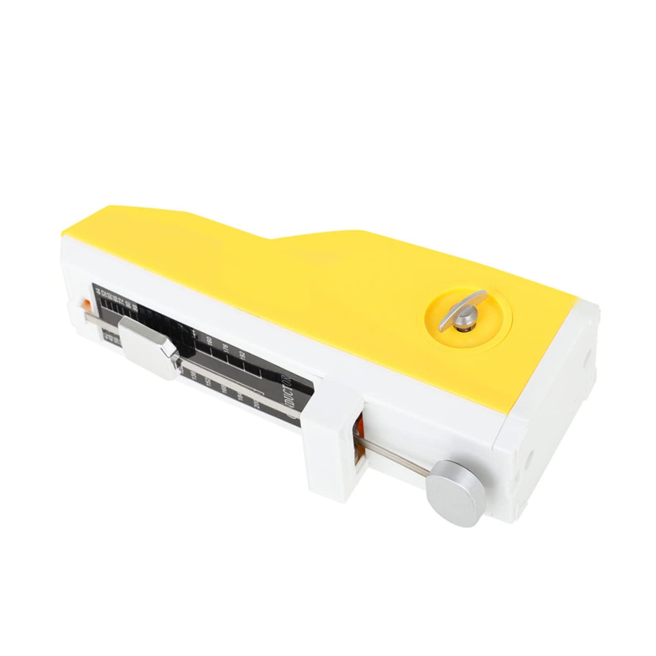 Toddmomy Metrónomo Mecánico Amarillo de Abs y Metal, para Guitarra y Batería, Sonido Claro, Ayuda a Mantener el Ritmo, Adecuado para Principiantes