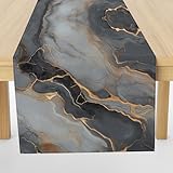 【Matériau】Le chemin de table isolé est fait d'un mélange de lin doux, d'une couture exquise, facile à nettoyer, pas de fil facilement lâche. Protégeant efficacement votre dessus de table des températures élevées, des rayures et des déversements