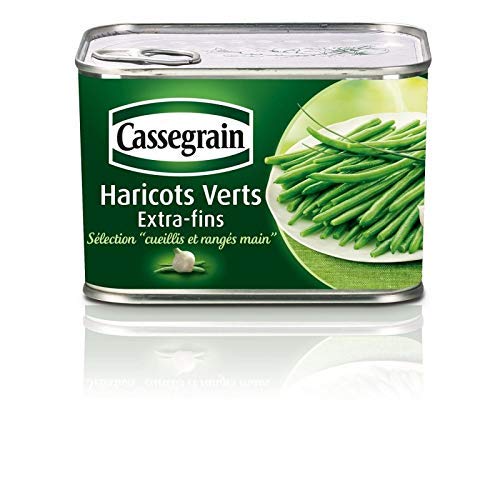 CASSEGRAIN - Haricots Verts Extra Fins Cuilles Et Rangés Main 390G - Lot De 3 - meilleure offre
