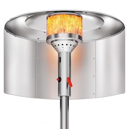 Patio Heater Reflector Shield, Heat...