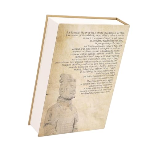 Tiardey Book Safe with Combination Lock, Safe Boxes for Home for Jewelry Money and Cash (THE ART OF WAR) - Image 2