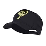 Cobra Embroidered Cap - Black OSFM