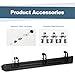 Perfit Liner 6 inch Running Boards & Side Steps Compatible with 2018-2025 Jeep Wrangler JL 4 Door, Jeep Wrangler 4xe, Matte Black Nerf Bars Step Bars(Not for JK Model)