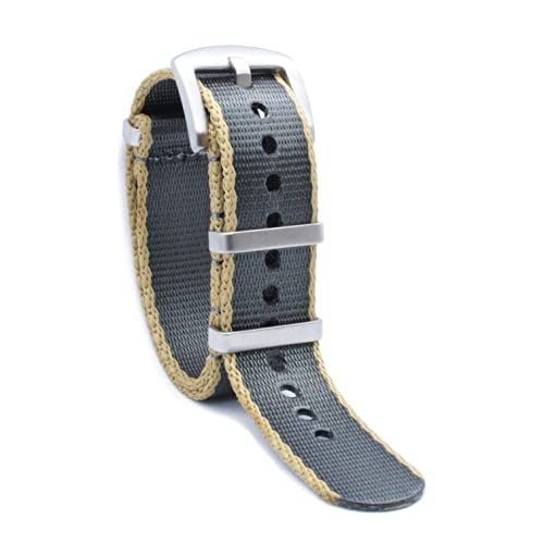 Image of WAMD Seat Belt NATO Watch Straps /Bands - 18mm,20mm,22mm and 24mm Nylon Watch Straps for Watches - Multicolour Options