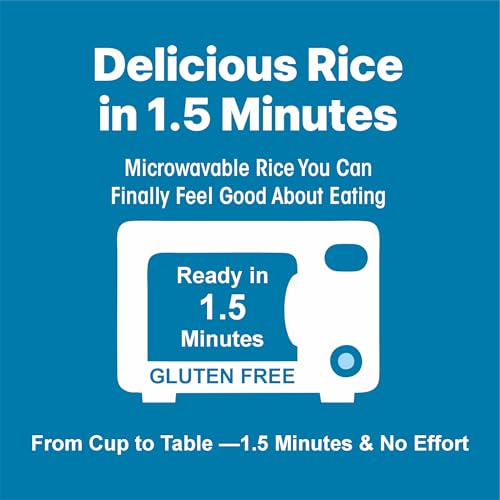 Image of Reganic Organic Basmati Rice with Cloves & Cardamom, USDA Organic, 6g Protein, Aromatic & Fluffy, 100% Recyclable Microwave Pouch Ready in 1.5 Minutes, Gluten-Free Non-GMO, 8.8 oz, Pack of 6