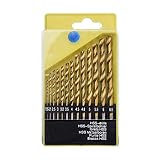 Yanjianhon Industriebohrer, 13 Stück, Multitool-Mini-Bohrfutter, Bohrfutter für Metallspiralbohrer, Hartmetall, Holzbearbeitungsgeräte, Bohrer für Beton, Profi-Werkzeuge (Farbe: 13 Stück)