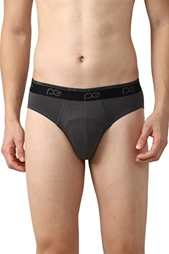 Image of Peter England Men's Cotton Blend Classic Printed Briefs (Pack of 3)
