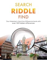 Search Riddle Find: Spot the differences in Hildesheim in germany - for adults B0BQ9N73FZ Book Cover