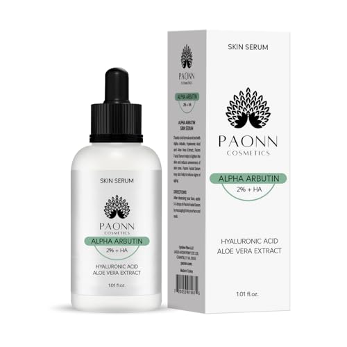 Alpha Arbutin 2% Serum + HA (1.01 fl. oz.), Dark Spot Corrector, ...