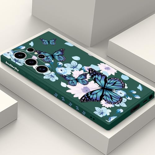 Coque Samsung S24 Ultra antichoc et fine protection fleurs de 6,8 pouces