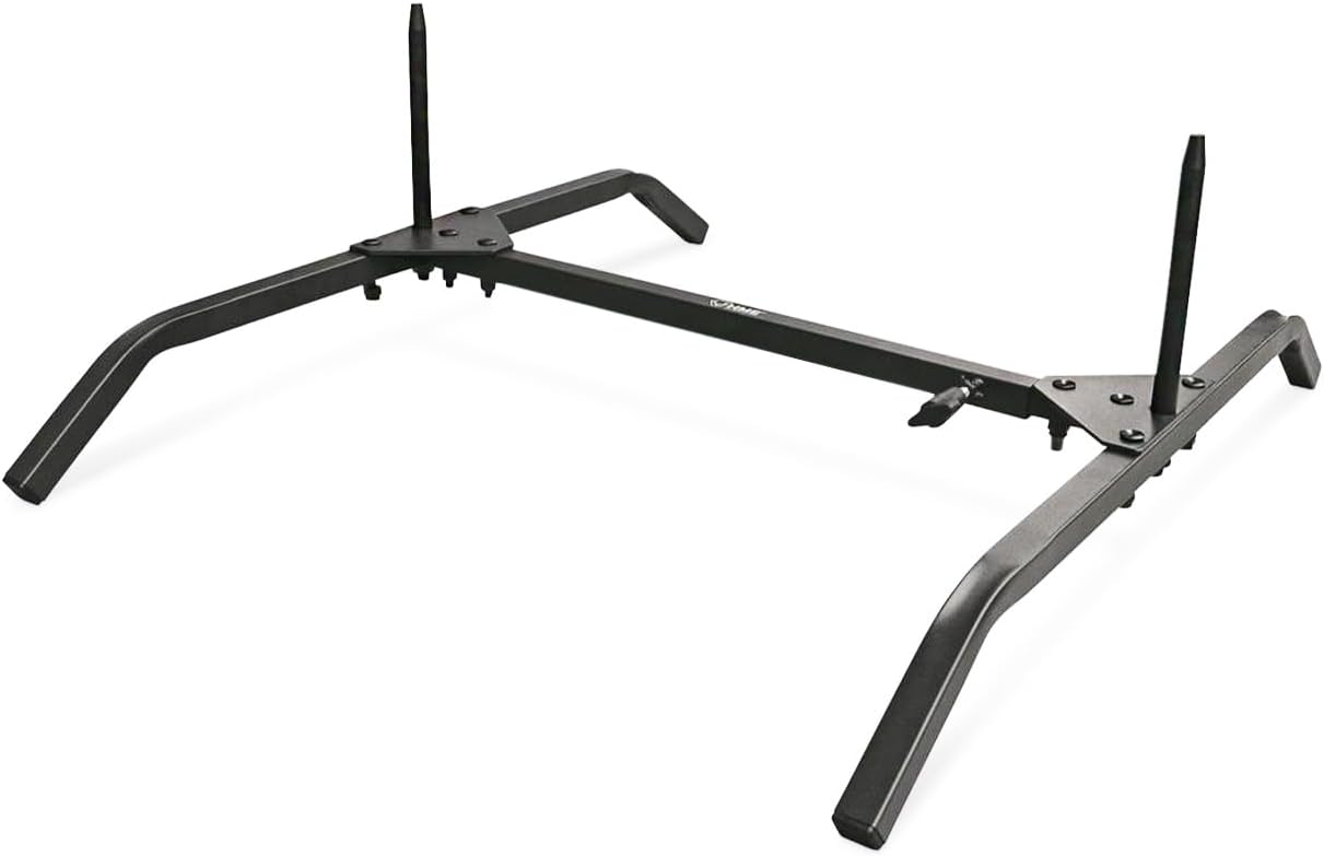HME 3D Deer Target Stand for Archery & Hunting Practice Lightweight Durable Easy-to-Use Adjustable Portable Target Stand with Raised Leg Design