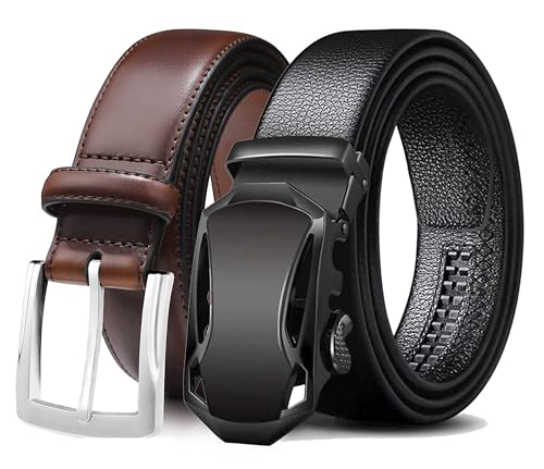 Image of ZORO Vegan Leather Belt for Men | Formal /Casual | Can be fits on upto 30 to 44 inches waist size