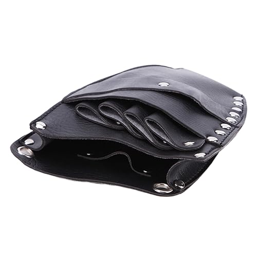 IWOWHERO Professional Barber Case Hairdressing Scissors Pouch Barber Shears Waist Bag Scissor Pouch Hairdressing Tool Bag
