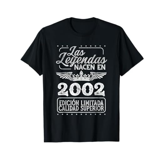 Las Leyendas nacen en 2002 - 20 años Cumpleaños Regalo de 20 Camiseta
